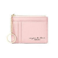 【YF】☌♧☾  1PC New Fashion Wallets Leather Coin Purse Chain Small Wallet card Bit Card Holder