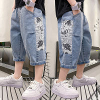 IENENS Kids Boys Summer Jeans Clothes Children Wears Shorts Casual Pants Young Infant Boy Denim Clothing Solid Short Trousers Bottoms For 4 5 6 7 8 9 10 11 Years