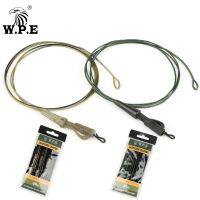 W.P.E Carp Fishing Line 3pcs/pack 35LB/45LB Braided Lead Core Fishing Line Lead Clip Feeder Method Swivel Connector Carp Tackle Fishing Lines