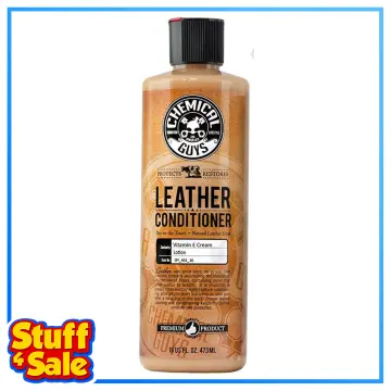 Chemical Guys Leather Cleaner and Conditioner Complete Leather Care Kit (16  oz) 