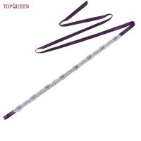 TOPQUEEN เข็มขัดเจ้าสาวสีเงินประดับคริสตัลสีเงิน,เข็มขัดผ้าปะติดเอวสำหรับงานแต่งงานสำหรับเจ้าสาวผู้หญิงชุดเดรสสำหรับสุภาพสตรี