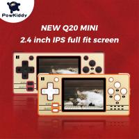 POWKIDDY Q20MINI Open Source Pocket Portable Video Game Console 2.4 quot; IPS OCA Full Fit Screen Easy Operate PS Best Gift Christmas