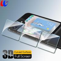 กระจกนิรภัยสำหรับหลัง3D 3ชิ้น Samsung Galaxy Z Flip5 Sumsung Samsang ZFlip พลิก5 2023ฝาหลังฟิล์มป้องกันหน้าจอโทรศัพท์