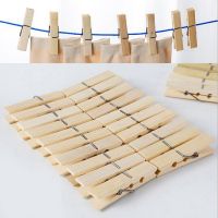 20 PCS Wholesale 60mm Natural Wooden Clips For Photo Clips Clothespin Craft Decoration Clips Pegs Clips Pins Tacks