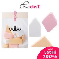 ฟองน้ำแต่งหน้า เนื้อนุ่ม สำหรับลงเมคอัพ คละแบบถึง 3 รุ่น Odbo All In One Sponge (OD8027)