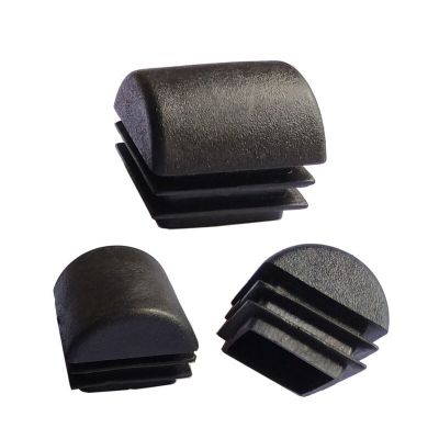 4/8/16Pcs Square oblique pipe plug Blanking End Cap Plastic table chair leg decorative dust cover furniture feet protector Pipe Fittings Accessories