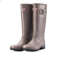 รองเท้าสตรีต้นขาสูงรองเท้าสำหรับยางสำหรับผู้หญิง Rainboots กันน้ำรองเท้าบูทกันฝนสำหรับผู้หญิงบูทโบทาส Mujer Invierno 2023 YCYIN