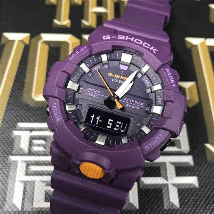 ต้นฉบับ-g-shock-ga800-ผู้ชายกีฬานาฬิกาคู่แสดงเวลา-200-เมตรกันน้ำกันกระแทกเวลาโลก-led-แสงอัตโนมัติรับประกัน-4-ปี-ga-800sc-6a-ใหม่แท้