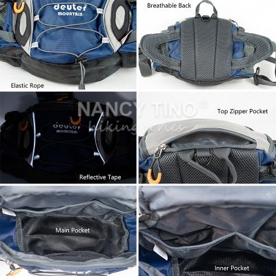 ：“{—— Outdoor Sports Waist Bag Hiking Cycling Climbing Mens Backpack Camping Bicycle Bag Running Water Bottle Waterproof Mollel Bag