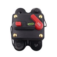 【YF】 Automobile Yacht Boat RV Circuit Breaker Fuse Reset 12-48V DC Waterproof 30A 40A 50A 60A 70A 80A 100A 120A 150A 200A 250A 300A