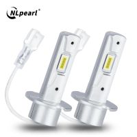 ❀✽❈ NLpearl H3 led Bulbs Lamp 40W Car Fog lights 8000LM Day Driving Light Fanless Auto H3 Headlight 6000K White 12V 24V Automotive