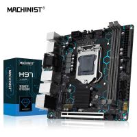 เครื่อง H97เมนบอร์ดที่แข็งแกร่งรองรับ LGA 1150 Intel Core I7/I5/I3/E3 DDR3แรมกับ Vga/hdmi Dp/com สายแลนคู่ WIFI M.2พอร์ต