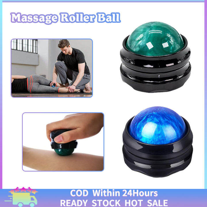 【Ready Stock】Manual Massage Roller Ball Massager and Therapy Tool for