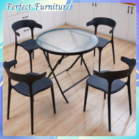 ?Perfect Furniture? เก้าอี้กินข้าว เก้าอี้พลาสติก ดีไซน์โมเดิร์น พนักพิงสูงโค้งรับสรีระ ?พร้อมส่ง?