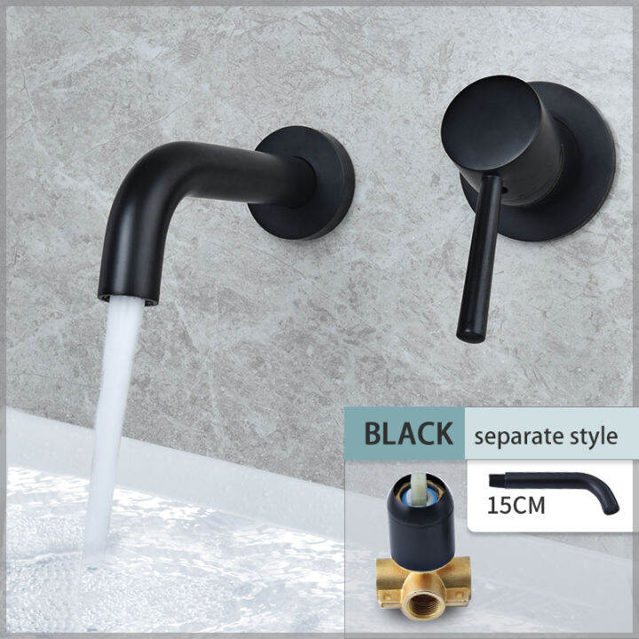 matte-black-basin-faucet-bath-basin-mixer-bathroom-vessel-washbasin-taps-hot-and-cold-water-concealed-wall-mounted-mixer-tap