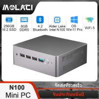 2023 12th Gen Mini PC Alder Lake Intel N100 8GB DDR4 SSD NVME WiFi5 Quad-core 4 Threads Mini PC 4K HDMI DP Output Gigabit Internet Desktop Mini Computer