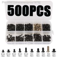 500Pcs M2/M2.5/M3 Screw Laptop Notebook Computer Screw Assortment Kit Using for IBM For HP For Dell Hardware Parts