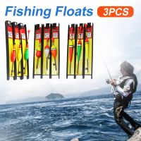 3pcs Fishing Bobber Line Kits Fishhook Foam Buoy Rock Fishing Floats Set  Fishing Tackle Ice Fishing Buoy Fish Accessories Gifts Accessories