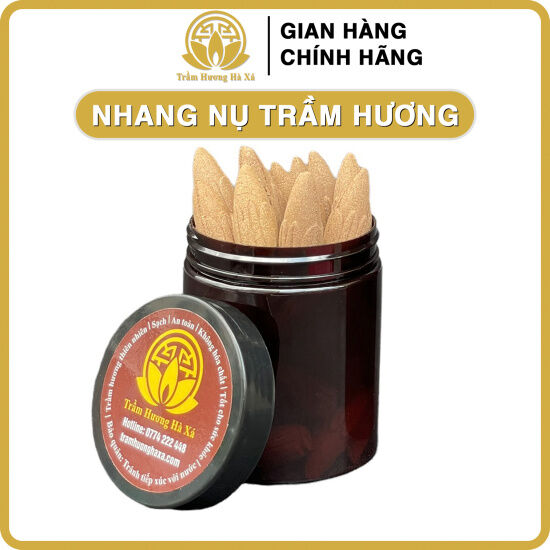 Nhang nụ sen trầm hương xông nhà tẩy uế hà xá đồ thờ cúng phong thủy - ảnh sản phẩm 1