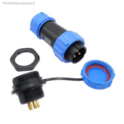 ┇▽ SP2110 SP2112 waterproof connector SP21 back nut 2pin 3pin 4pin 5pin 7pin 9pin 12 pin IP68 connectors plug and socket