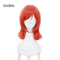 Ccutoo Lovelive! Love Live Maki Nishikino Synthetic Hair Medium Curly Cosplay Wig Heat Resistance Costume Party Wigs