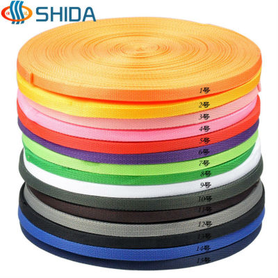 wholesale 38" inch 1cm 45 meters Polypropylene black webbing ribbon tape straps for bags and handmade sewing accessories belt