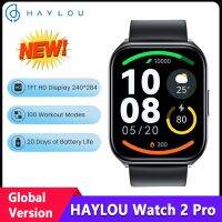 ต้นฉบับ Haylou Smart Watch 2 Pro 1.85in หน้าจอ IP68 นาฬิกากีฬากันน้ําสุขภาพ จอภาพ Fitness Tracker Bluetooth Smartwatch