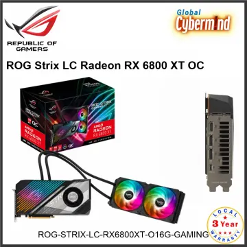 ROG Strix LC Radeon™ RX 6800 XT OC Edition 16GB GDDR6