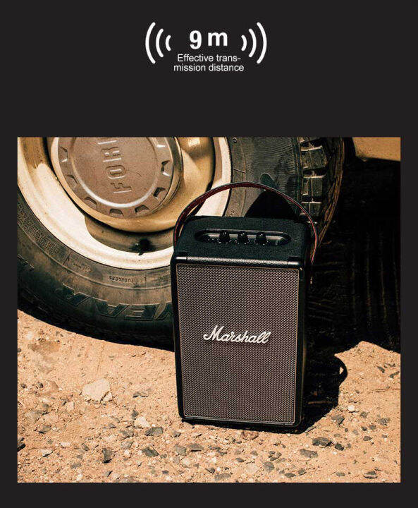 pre-order-20days-marshall-tufton-marshall-ดำคลาสสิค-ดำทองสีใหม่-ลำโพงบลูทู-ธ-ไร้สายแบบพกพ-yusuf-audio-electronicาเครื่องเสียงขนาดใหญ่กลางแจ้งแบบพกพา