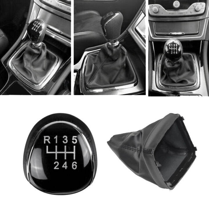 6-speed-leather-gear-shift-knob-shift-lever-gaitor-boot-cover-for-ford-mondeo-iv-s-max-c-max-transit-focus-mk3-mk4-kuga