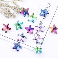 [COD] Cross-border hot 14MM electroplating magic crystal pendant earrings necklace handmade diy accessories