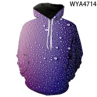 2023 style Water Drop 3D Printed Hoodies Men Women ren  Sweatshirts    Cool Pullover Long Sleeve Streetwear Tops，can be customization