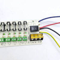 = {Sele{} 5V12V 24V DC การกระจายพลังงาน18-Way PCB Board Terminal Block 18CH สำหรับแหล่งจ่ายไฟ Eectricity Current สายไฟ LED Switch