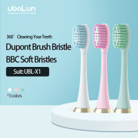 UBALUN Sonic หัวแปรงสีฟัน4ชิ้น DoPunt เปลี่ยนหัวแปรงสีฟันหัวฉีดเหมาะสำหรับ UBALUN UBL X1 Sonic Toothrush