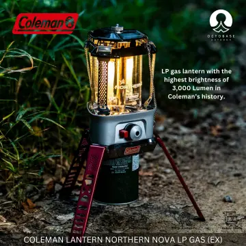 Gas Lantern, Outdoor Propane Isobutane Fuel Lights, Camping Hiking  Backpacking