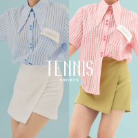 THEBLANCPALE : TENNIS SHORTS น้องกางเกงกระโปรง ใครที่ไม่ชอบใส่กระโปรงเพราะกลัวนั่งไม่สะดวก รุ่นนี้คือใส่สบาย ผ้าสวยมาก