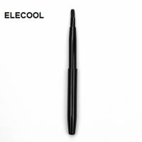 Elecool Nylon Hair Retractable Lip Brush แปรงแต่งหน้า Lip Elastic Stretch Lip Stick Brush Aid Tool With Cover