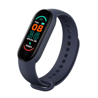 New M6 Smart Watch AMOLED Fitness Tracker Waterproof Mi Band 6 Global Version for Xiaomi Sport Smart Bracelet Men Women pk M5 M4