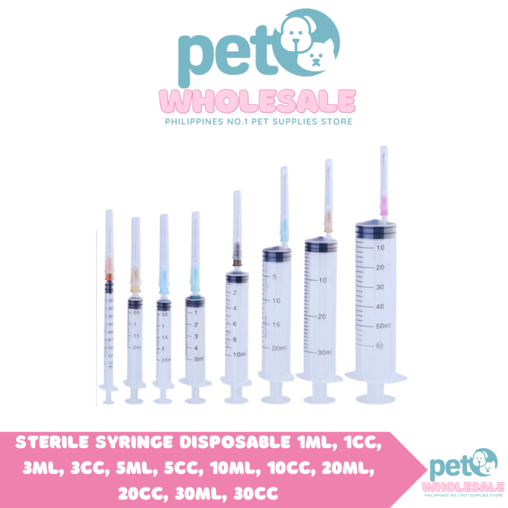 PET SYRINGE STERILE DISPOSABLE NEEDLE Lazada PH