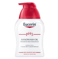 Eucerin pH5 HANDWASH Oil 250ml. ยูเซอรีน พีเอช 5 แฮนด์ วอช ออยล์ เจลล้างมือ