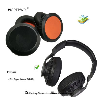 ☎◆﹊ Replacement Ear Pads for JBL Synchros S700 S-700 S 700 Headset Parts Leather Earmuff Earphone Sleeve Cover