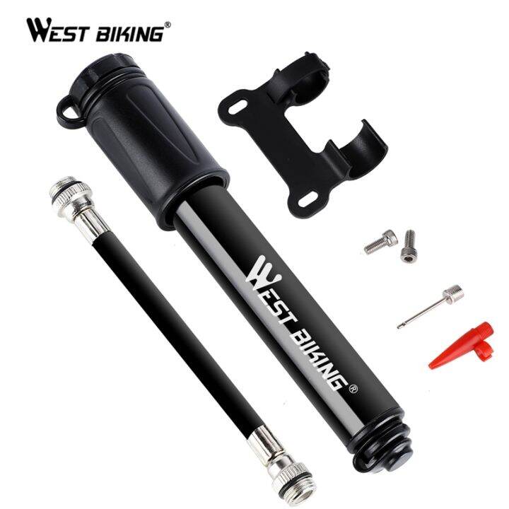 west-biking-mini-bicycle-pump-120psi-cycling-hand-air-pump-ball-tire-inflator-schrader-presta-valve-mtb-mountain-road-bike-pump