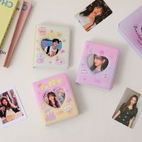Japanese Cartoon 3-inch Photocard Holder Small Card Album Hollow Flower Polaroid Photo Album Storage Cards Collection Female Card Holders