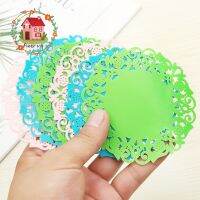 ☛Buy 5 Get 5 ☚ Auervo Creativity Hollow Out Silica Gel Flower Shape Non-slip Anti-scalding Insulation Tea Coaster