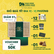 Giỏ Quà Tết 2023 - Vị Phương - Combo Trọn Bộ 12 Loại Gia Vị Dh Foods