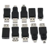 Set 10 OTG 5pin Mini Changer Adaptor Converter USB Male untuk Perempuan Micro USB