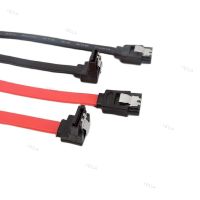 40cm red black Straight Right-angle SATA Cable 3.0  III  To Hard Disk Drive SSD HDD Sata 3 wire For Motherboard High Speed lead YB1TH