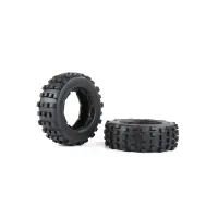 Off-Road Car Front Tyres Thicken Skin Set Kit for 1/5 HPI ROFUN BAHA ROVAN KM BAHA 5T/5SC/5FT Rc Car Toys Parts