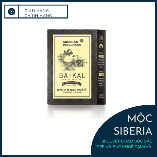 Trà thảo mộc thải độc đường ruột nhuận tràng baikal - ảnh sản phẩm 1