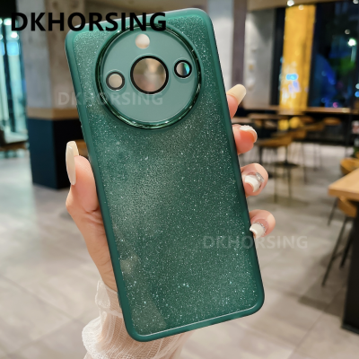 DKHORSING เคสกลิตเตอร์สำหรับ OPPO Realme 11 / 11 Pro + นิ่มโปร่งใสเคสโทรศัพท์ Realme11 Pro Plus 2023เคสฝาหลังกันรอยขีดข่วนกล้องลูกอม